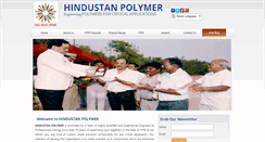 Desktop Screenshot of hindustanpolymer.com